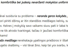 Sintaksė / Pojūčius žadinantys tekstai - Produktų aprašymų rašymas - 1 Produktų aprašymų rašymas - Sintaksė / Pojūčius žadinantys tekstai - 1