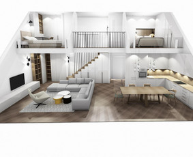 Interjero vizualizacijų kūrimas - Interjero dizainas - 2