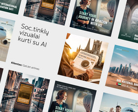 Brandingas / Soc. tinklai / Web dizainas / / „Advertlab" Komanda / Darbų pavyzdys ID 3925550