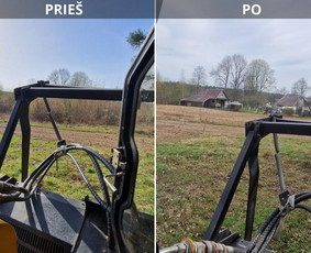 Bobcat ir eskavatoriaus paslaugos - Medžių genėjimas, pjovimas - 2 Medžių genėjimas, pjovimas - Bobcat ir eskavatoriaus paslaugos - 2