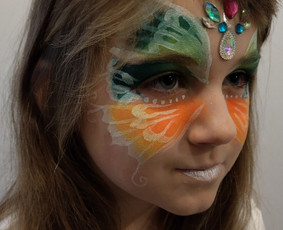 Pramogos vaikams - Piešimas ant veido - 1