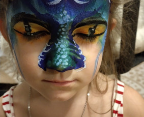 Pramogos vaikams - Piešimas ant veido - 4