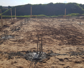 Statybos, apdaila - Pamatu irengimas,muro darbai,stogai. - 4