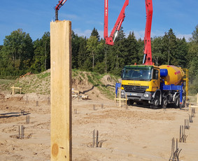 Statybos, apdaila - Pamatu irengimas,muro darbai,stogai. - 3