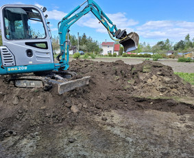 Mini ekskavatoriaus paslaugos - Polių gręžimas - 1 Polių gręžimas - Mini ekskavatoriaus paslaugos - 1