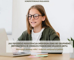 Individualios bei grupinės matematikos ir chemijos pamokos - Pagalba matematikos namų darbuose - 2 Pagalba matematikos namų darbuose - Individualios bei grupinės matematikos ir chemijos pamokos - 2