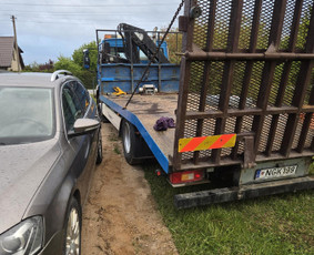 Krovinių pervežimas - Tralo platformos su fiskaru paslaugos - 2