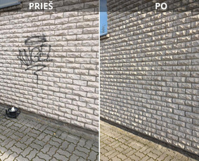Sertifikuotas lazerinis paviršių valymas verslui ir namams - Grafiti plovimas - 1 Grafiti plovimas - Sertifikuotas lazerinis paviršių valymas verslui ir namams - 1
