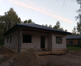 Pamatas, mūras , stogas, išorės apdaila. / Robertas / Darbų pavyzdys ID 3930820
