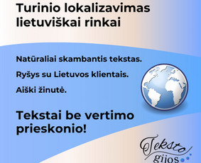 Tekstų redagavimas, perrašymas ir Seo optimizavimas - Paslaugos verslui - 1 Paslaugos verslui - Tekstų redagavimas, perrašymas ir Seo optimizavimas - 1