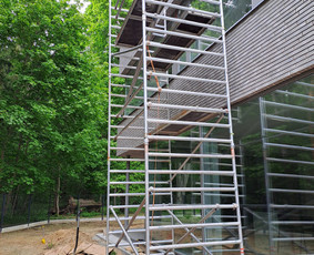 Langų valymas aukštyje - Aukštalipių paslaugos Pramoninis alpinizmas - 4