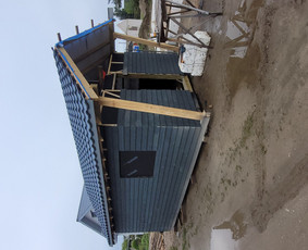 Statybos darbai - Karkasinių namų statyba - 2 Karkasinių namų statyba - Statybos darbai - 2