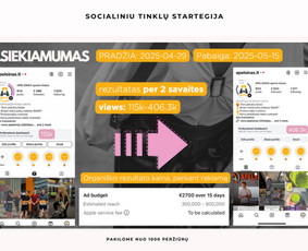 Socialinių tinklų kūrimas, turinys ir administravimas / Karolina Nikolaityte / Darbų pavyzdys ID 3934590
