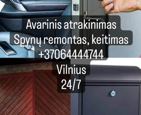 Avarinis automobilio atrakinimas - Avarinis automobilių ir būsto atrakinimas, spynų keitimas, r - 1