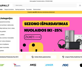 Svetainių ir El. Parduotuvių Kūrimas, Seo, Ads, Ui/ux / Bresmedia / Darbų pavyzdys ID 3935556