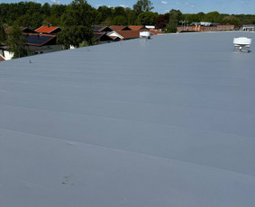 Plokšių stogų dengymas Pvc dangą / PVC garantas / Darbų pavyzdys ID 3936444