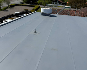 Plokšių stogų dengymas Pvc dangą / PVC garantas / Darbų pavyzdys ID 3936450
