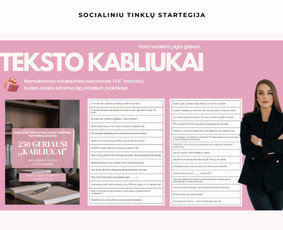 Socialinių tinklų kūrimas ir administravimas / MB INDREMAS / Darbų pavyzdys ID 3937092