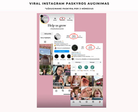 Socialinių tinklų kūrimas, turinys ir administravimas / Karolina Nikolaityte / Darbų pavyzdys ID 3937236