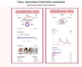 Socialinių tinklų kūrimas, turinys ir administravimas / Karolina Nikolaityte / Darbų pavyzdys ID 3937238
