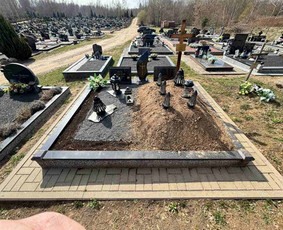 Pilnas kapavietės įrengimas su garantija nuo 3500 Eu / VILNIAUS PAMINKLAI / Darbų pavyzdys ID 3939092