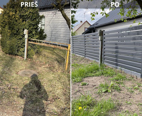 Tvoros Vartai Automatika - Tvoros pamatai, betonavimas - 4 Tvoros pamatai, betonavimas - Tvoros Vartai Automatika - 4