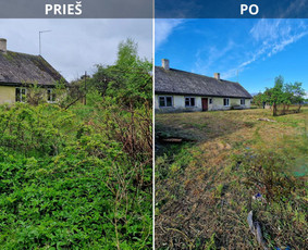 Aplinkos priežiūros darbai, žolės pjovimas / Ingridas Kazlauskas / Darbų pavyzdys ID 3939432