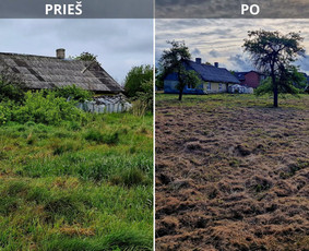 Aplinkos priežiūros darbai, žolės pjovimas, sniego valymas / Ingridas Kazlauskas / Darbų pavyzdys ID 3939438