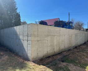 Betonavimo darbai, atraminės sienelės, pamatų liejimas. / MB Stiprus Betonas / Darbų pavyzdys ID 3939510