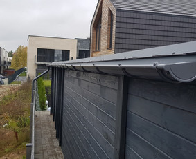 Lietaus nuvedimo sistemos - Stogo skardinimo, dengimo ir remonto darbai, stogdengys. - 1