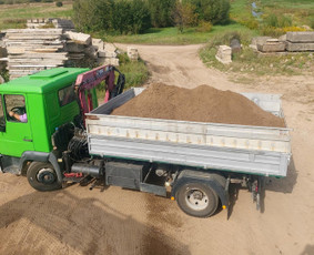 Sijotas juodžemis, augalinis gruntas / Birios statybinės medžiagos / Darbų pavyzdys ID 3940856