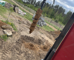 4t Mini ekskavatoriaus,bobcat.polių grežimas.griovimas / Spec. technikos nuoma Vilnius / Darbų pavyzdys ID 3940932