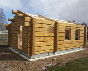 Statybos, apdaila - Rastinė pirtis,rastiniai namai,pirtys - 3