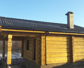 Statybos, apdaila - Rastinė pirtis,rastiniai namai,pirtys - 4