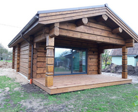 Rastinė pirtis,rastiniai namai,pirtys / Pardavėjas / Darbų pavyzdys ID 3941624