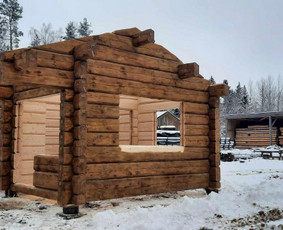 Rastinė pirtis,rastiniai namai,pirtys / Pardavėjas / Darbų pavyzdys ID 3941634