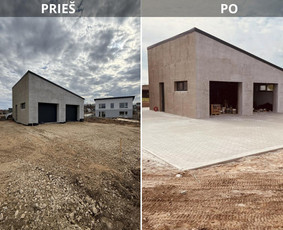 Vejos bortelių įrengimas - Gerbūvio darbai - 2