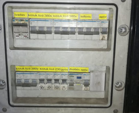 Ev stotelės, rangovo aktai, galios didinimas, matavimai / Elssa Control / Darbų pavyzdys ID 859159