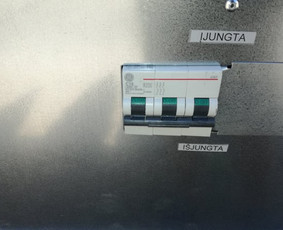Ev stotelės, rangovo aktai, galios didinimas, matavimai / Elssa Control / Darbų pavyzdys ID 859161