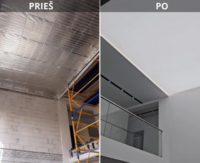 Premium kokybės įtempiamos lubos visoje Lietuvoje. - Įtempiamos lubos, montavimas - 2 Įtempiamos lubos, montavimas - Premium kokybės įtempiamos lubos visoje Lietuvoje. - 2