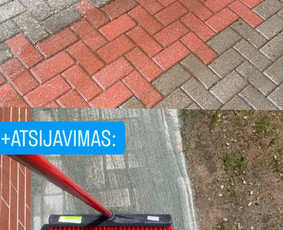 Srautinis valymas - Trinkelių Plovimas Auk&scaron;tu Slėgiu Vilniuje - 4