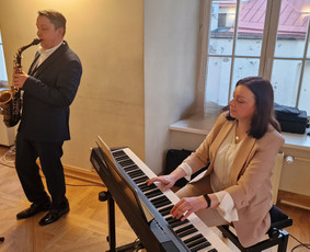 Dainininkai, muzikos grupės - Saksofono ir fortepijono muzika renginiams - 3