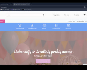 HTML/CSS kodavimas - Internetinų parduotuvių, svetainių kūrimas, redagavimas. - 3