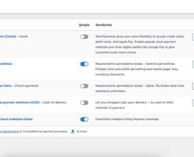 Internetinų parduotuvių, svetainių kūrimas, redagavimas. - Mokėjimo sistemų pajungimas - 1 Mokėjimo sistemų pajungimas - Internetinų parduotuvių, svetainių kūrimas, redagavimas. - 1
