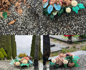 Kapo tvarkymas – skalda, atnaujinimas, priežiūra - Kapo dekoravimas akmenėliais - 2 Kapo dekoravimas akmenėliais - Kapo tvarkymas – skalda, atnaujinimas, priežiūra - 2