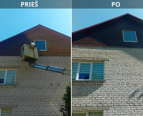Fasadu Stogu Trinkeliu Plovimas Dažymas visoje Lietuvoje / Ramybe MB / Darbų pavyzdys ID 3945856