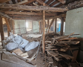 Šiukšlių išvežimas, griovimo darbai / Vilma Gaižutienė / Darbų pavyzdys ID 3946452