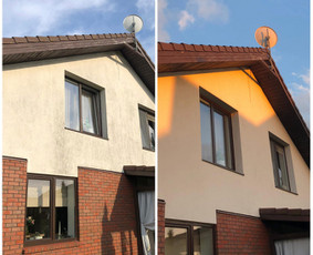 Fasado dažymas - Stogų, fasadų plovimas ir dažymas - 3