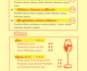Grafinis dizainas, maketavimas, logotipai, iliustracijos - Kavinių ir restoranų meniu maketavimas - 1 Kavinių ir restoranų meniu maketavimas - Grafinis dizainas, maketavimas, logotipai, iliustracijos - 1