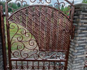 Kalviški gaminiai Tvoros Vartai Stumdomi turėklai stogeliai / Vladislav Zarumnyj / Darbų pavyzdys ID 3949262
